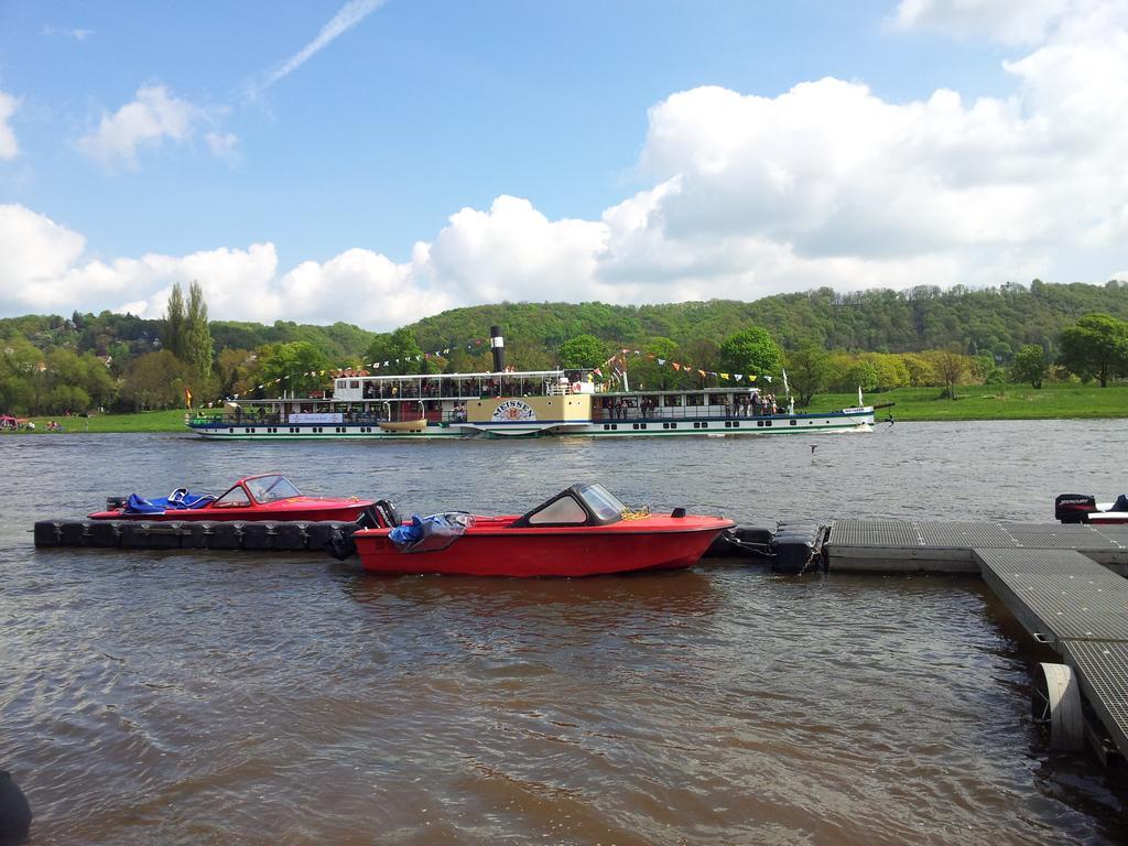 Ferienwohnung An Der Elbe Drezno Pokój zdjęcie