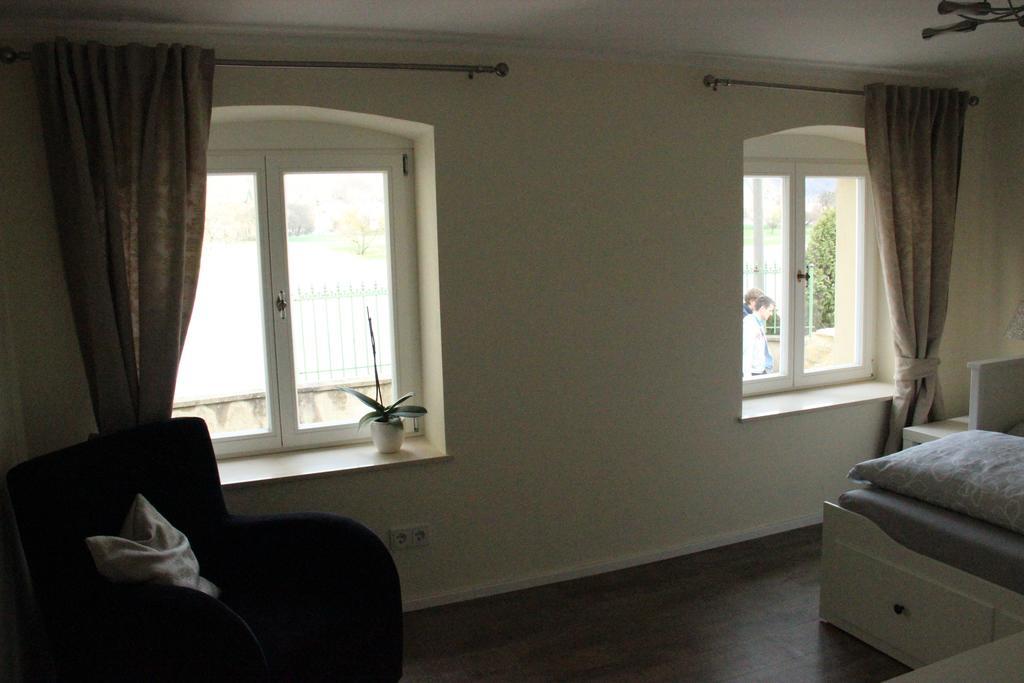 Ferienwohnung An Der Elbe Drezno Zewnętrze zdjęcie